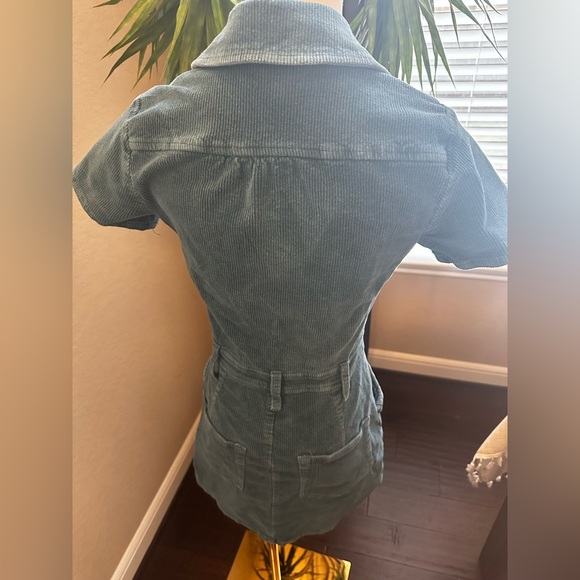 Show Me Your Mumu | Corduroy Mini Zip Up Dress | Medium | Fit and Flare - Picture 10 of 11